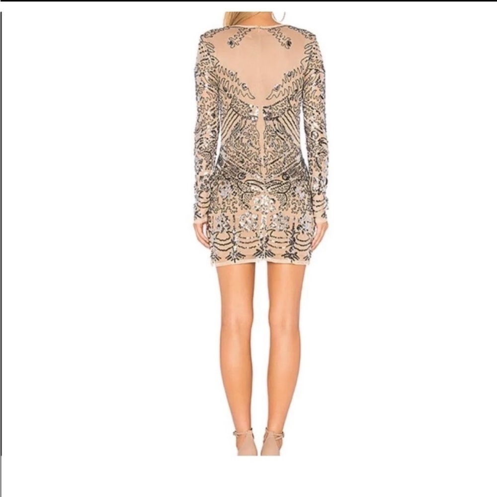 Vici REKINDLED LOVE EMBELLISHED DRESS size large - Picture 6 of 13